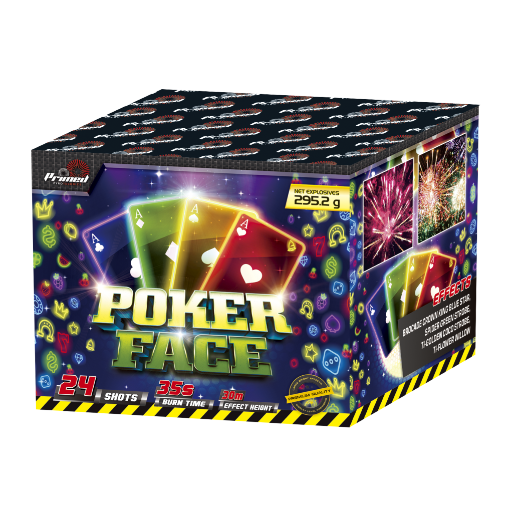 Poker Face Fireworks Heaven